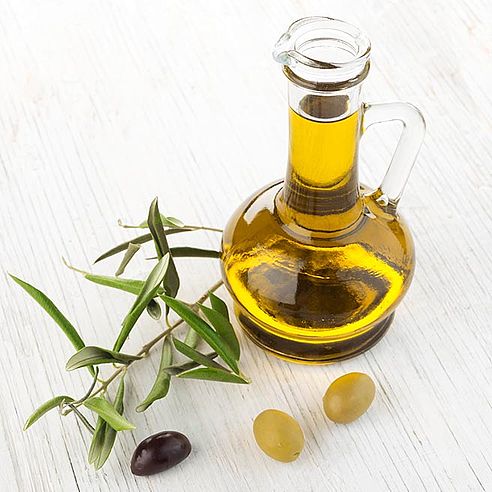 Olive oil and olives